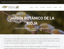 Tablet Screenshot of jardinbotanico.net