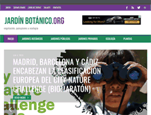 Tablet Screenshot of jardinbotanico.org